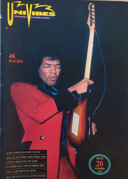 Jimi Hendrix - UniVibes Issue 20 Magazine