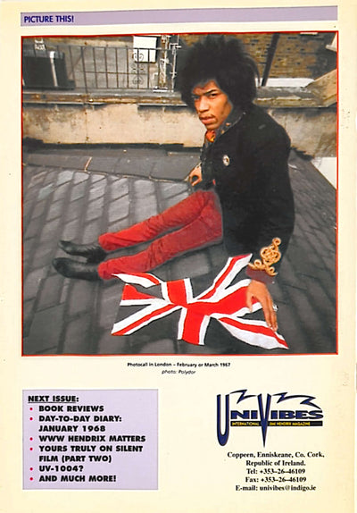 Jimi Hendrix - UniVibes Issue 23 Magazine