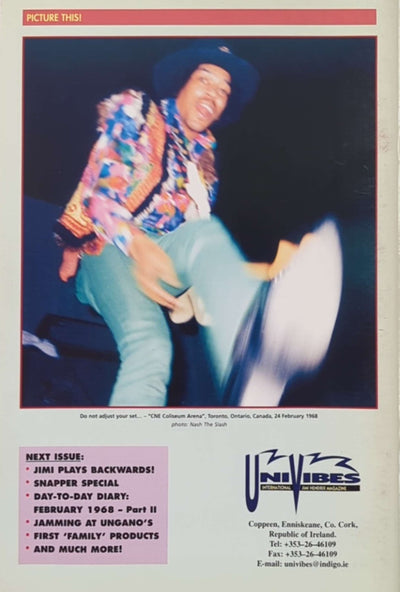 Jimi Hendrix - UniVibes Issue 25 Magazine