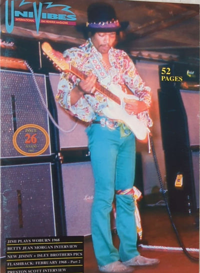 Jimi Hendrix - UniVibes Issue 26 Magazine