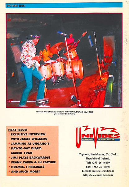 Jimi Hendrix - UniVibes Issue 26 Magazine