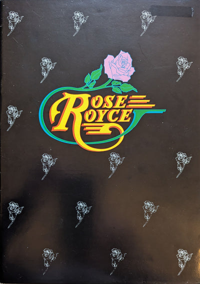 Rose Royce - Spring Tour 1981 UK Original Concert Tour Program