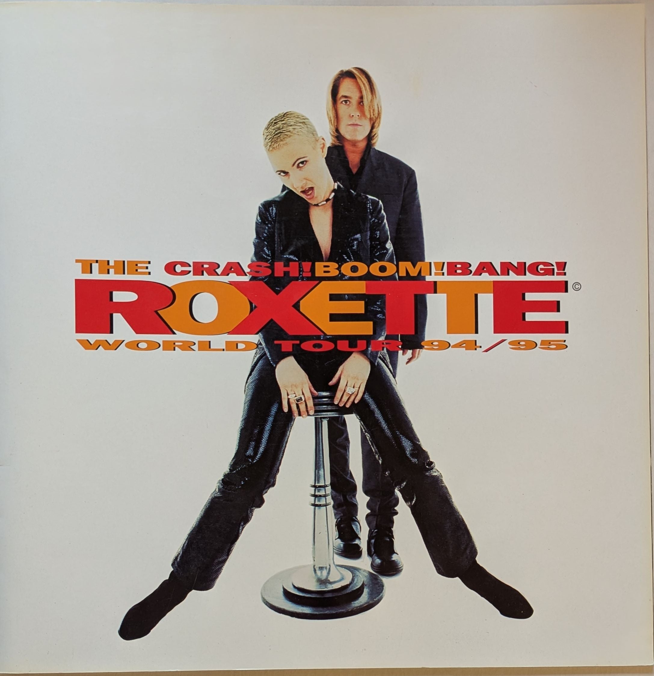 Roxette - The Crash!Boom!Bang! World Tour 1994/95 Original Concert Program