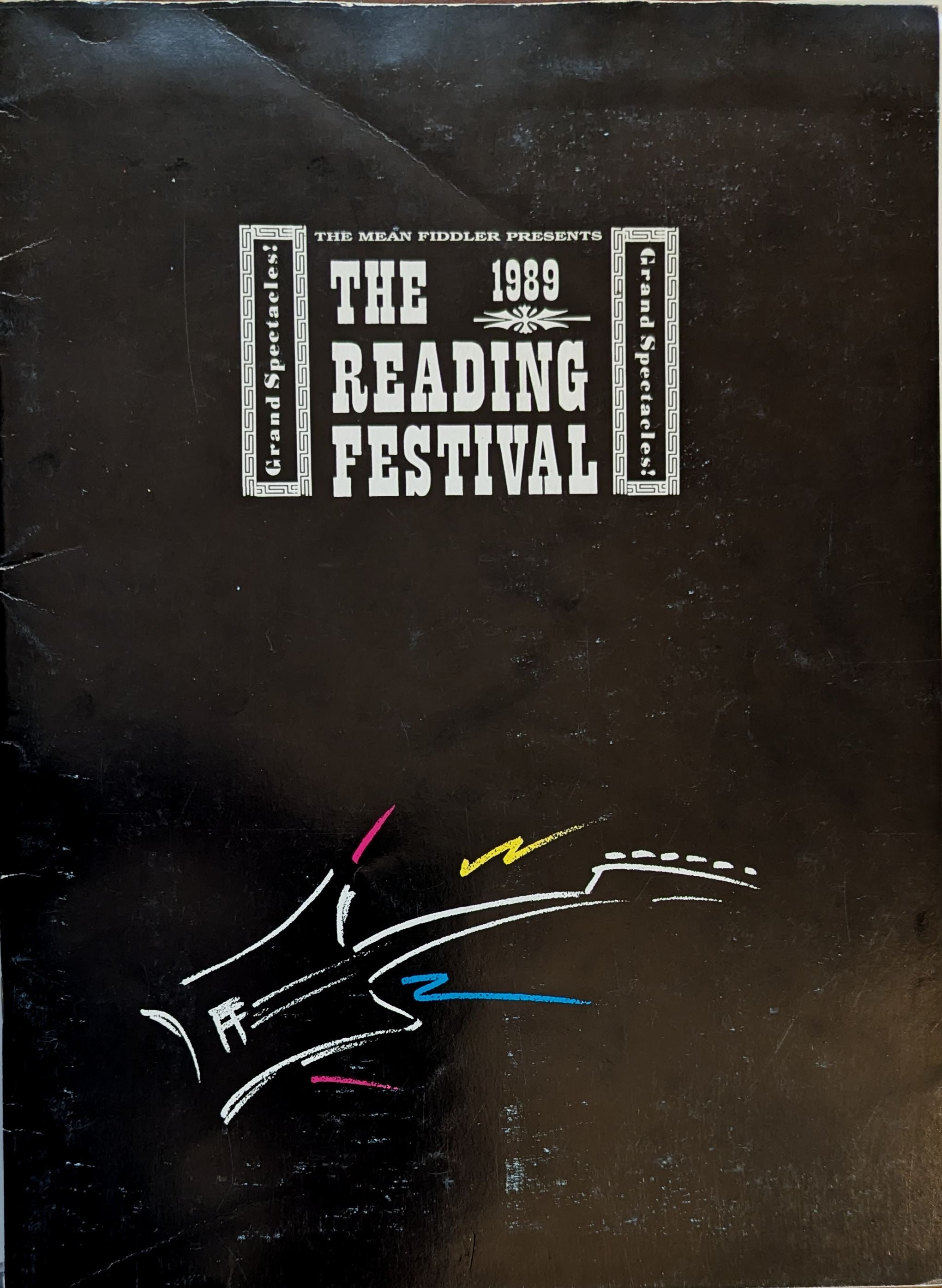Readings Festival 1989 England Original Concert Tour Program