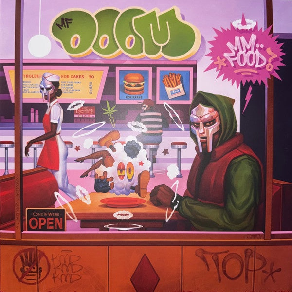 MF Doom - MM..Food Sweetart Marble Coloured Vinyl 2LP (Used)