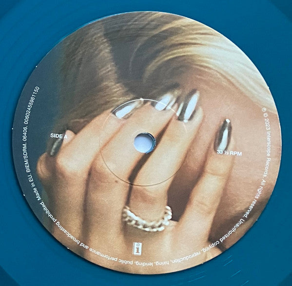 Reneé Rapp - Snow Angel (W/ Signed Insert) Sea Blue Coloured Vinyl LP (Used)