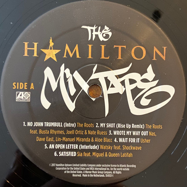 Various Artists - The Hamilton Mixtape Vinyl 2LP (Used)
