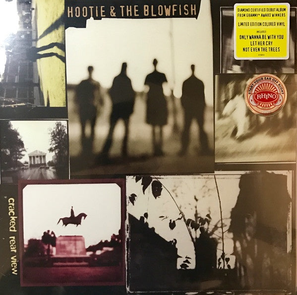 Hootie & Blowfish - Cracked Rear View Limited Edition Yellow/Black Swirl Coloured Vinyl LP (Used)