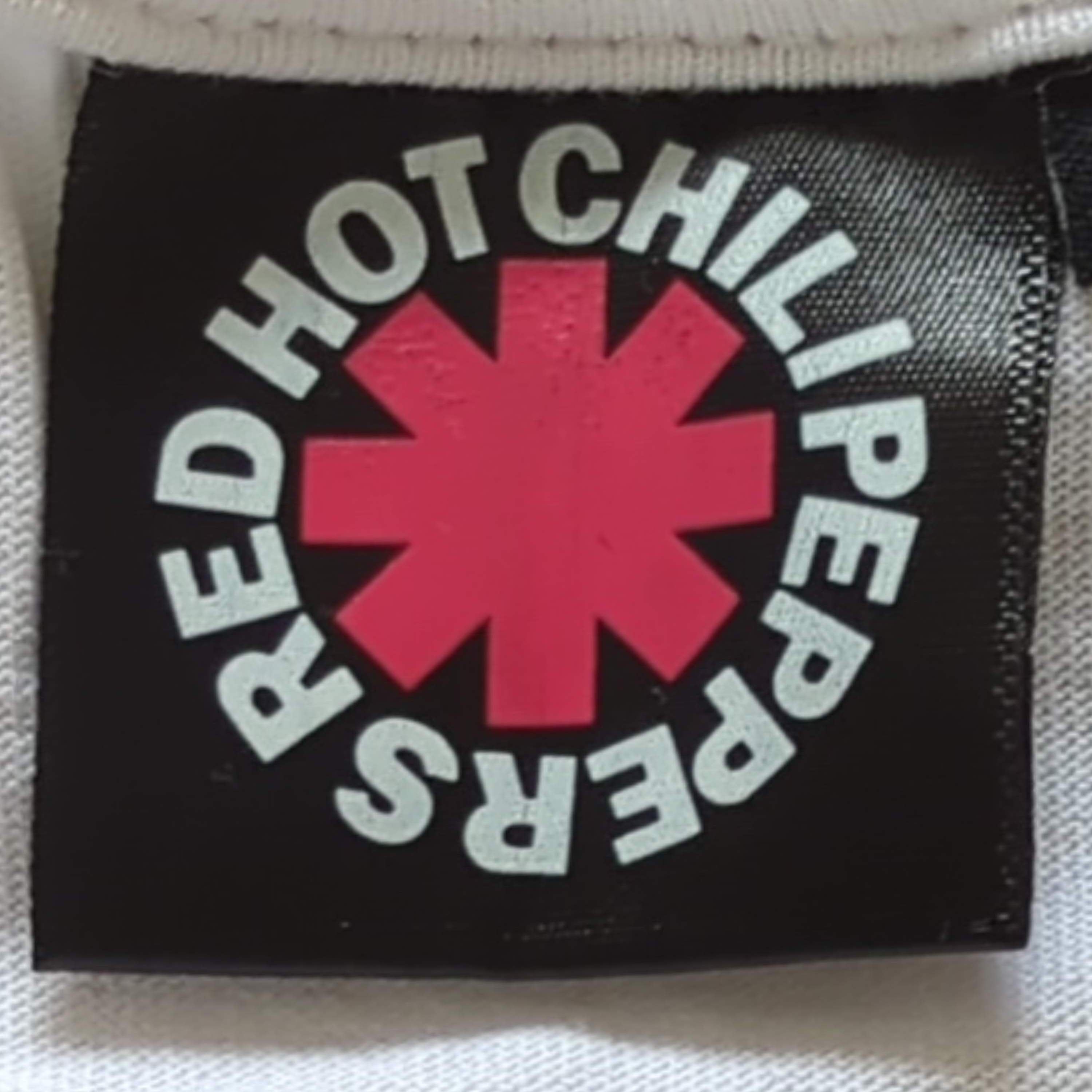 Red Hot Chili Peppers - Tie-Dye RHCP Vintage T-Shirt White Size M