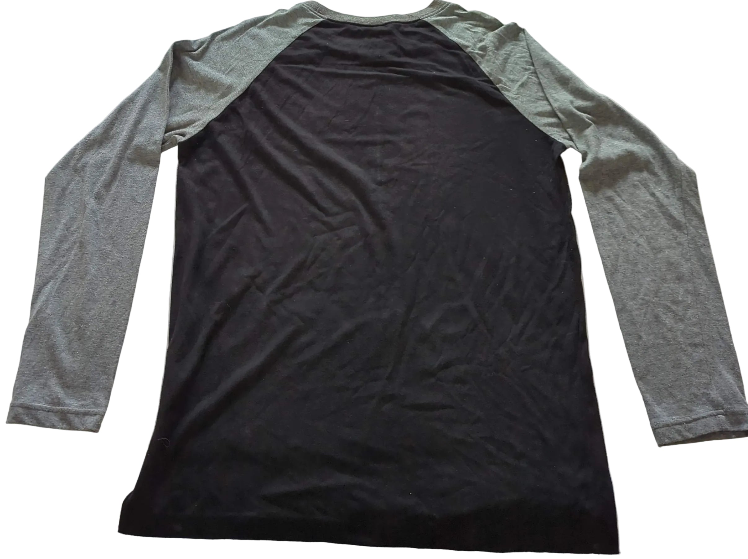 Star Wars - Darth Vader Rule The Galaxy Original Vintage Long Sleeve Raglan Shirt Black/Grey Size M