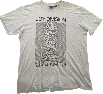 Joy Division - Unknown Pleasures Vintage T-Shirt Grey Size M