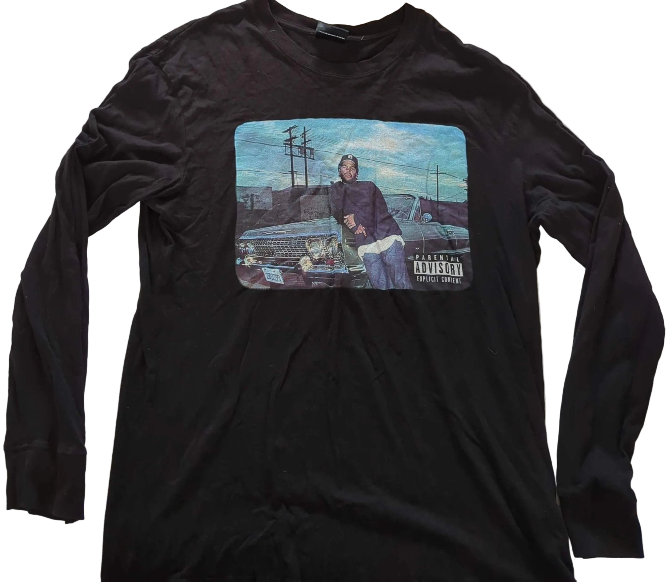 Ice Cube - Impala Original Vintage Long Sleeve Shirt Black Size L