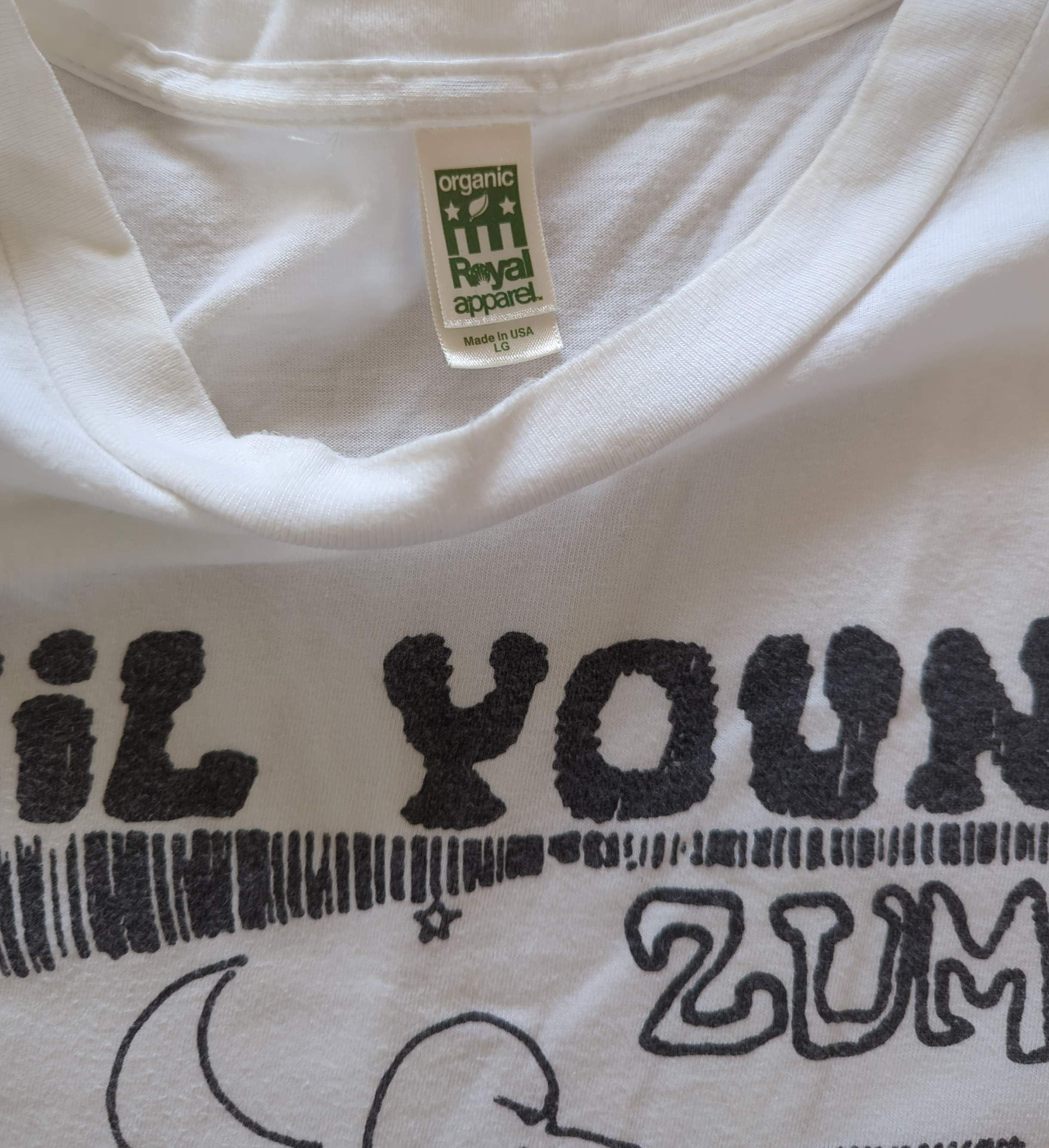 Neil Young & Crazy Horse - Zuma Vintage T-Shirt White Size L