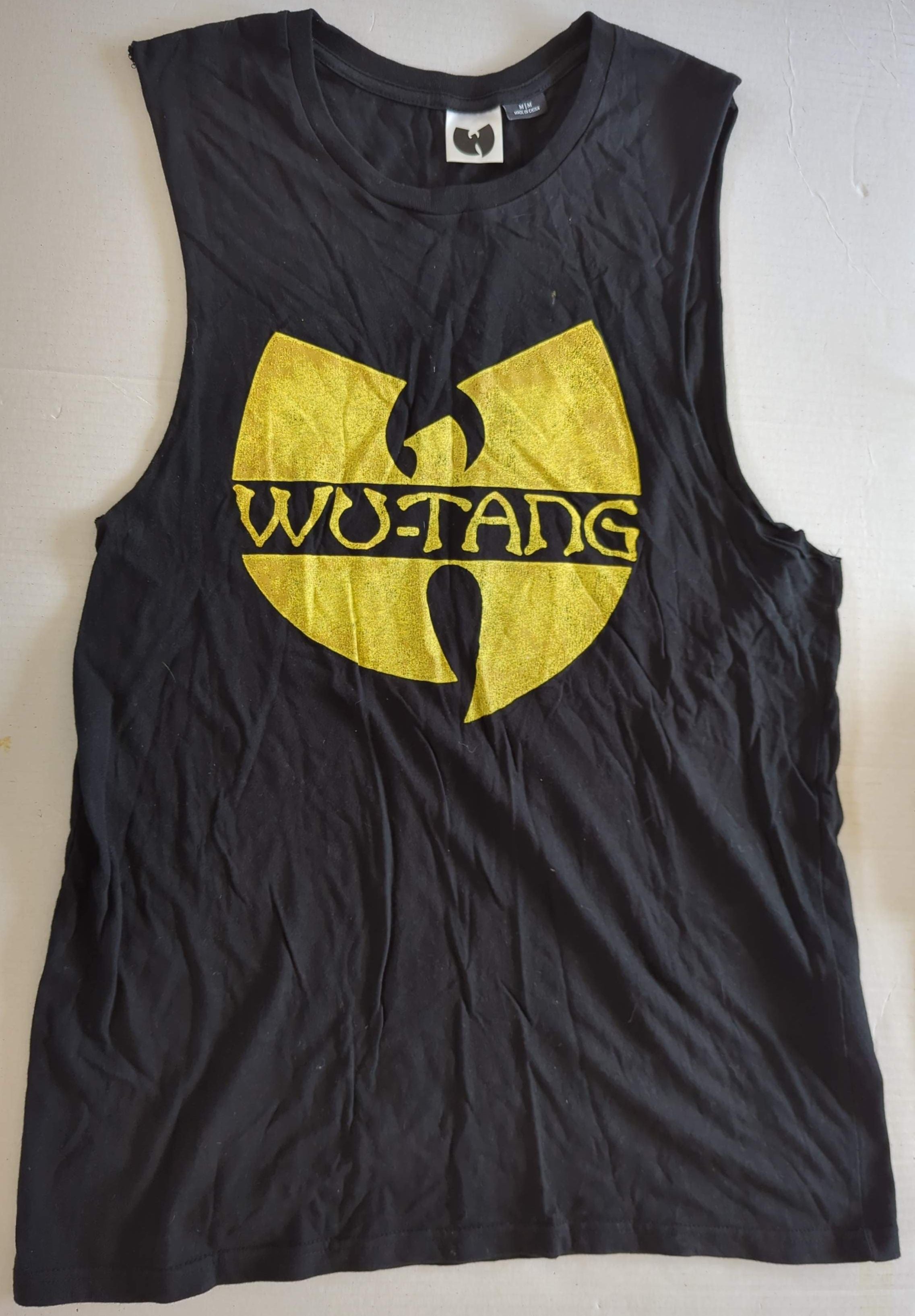 Wu-Tang Clan - Original Vintage Sleeveless Shirt/Singlet Black Size M