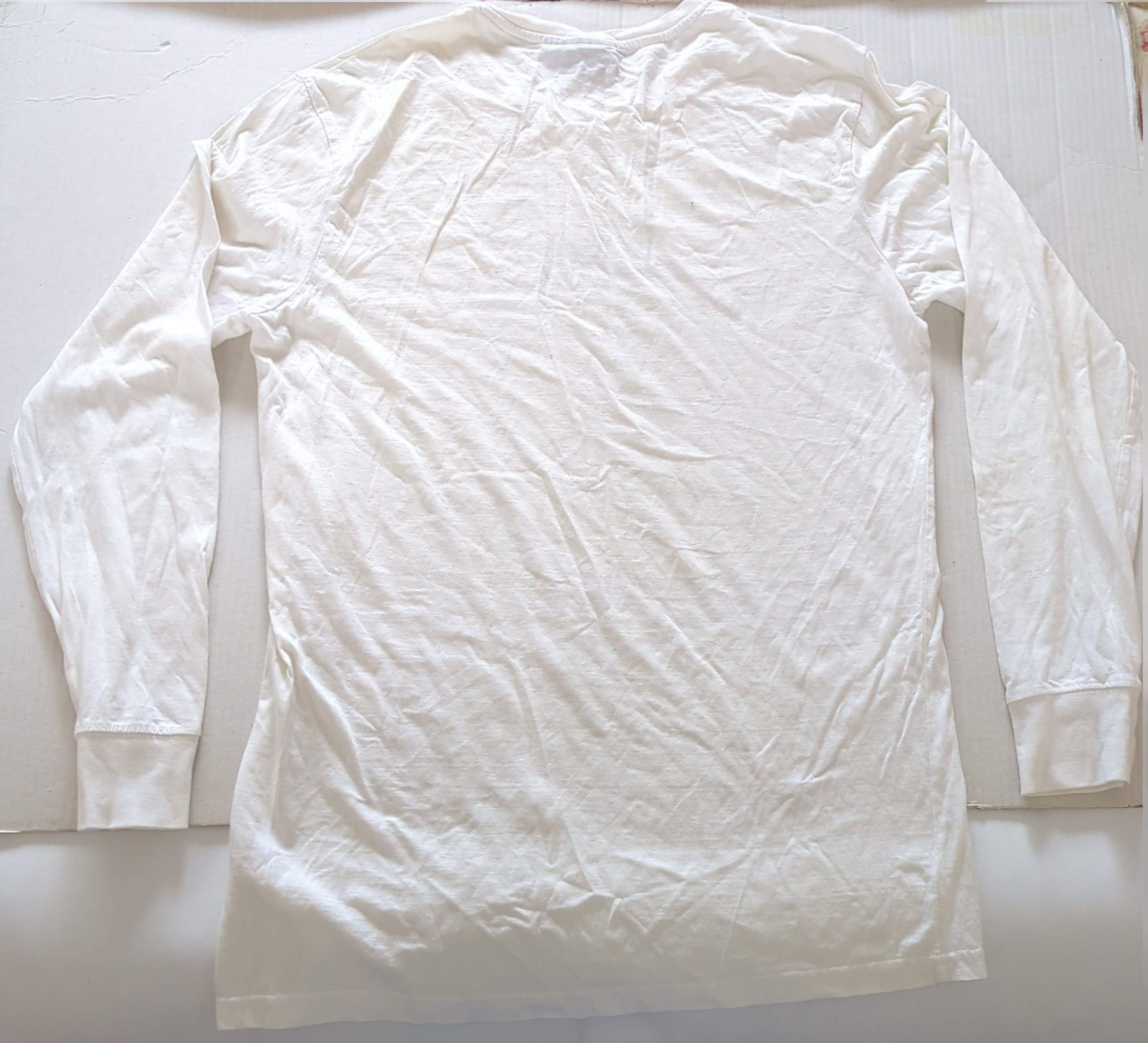 N.W.A. - Original Vintage Long-Sleeve Shirt White Size L