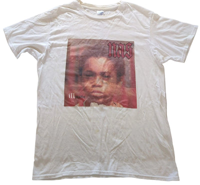 Nas - Illmatic Vintage T-Shirt White Size L