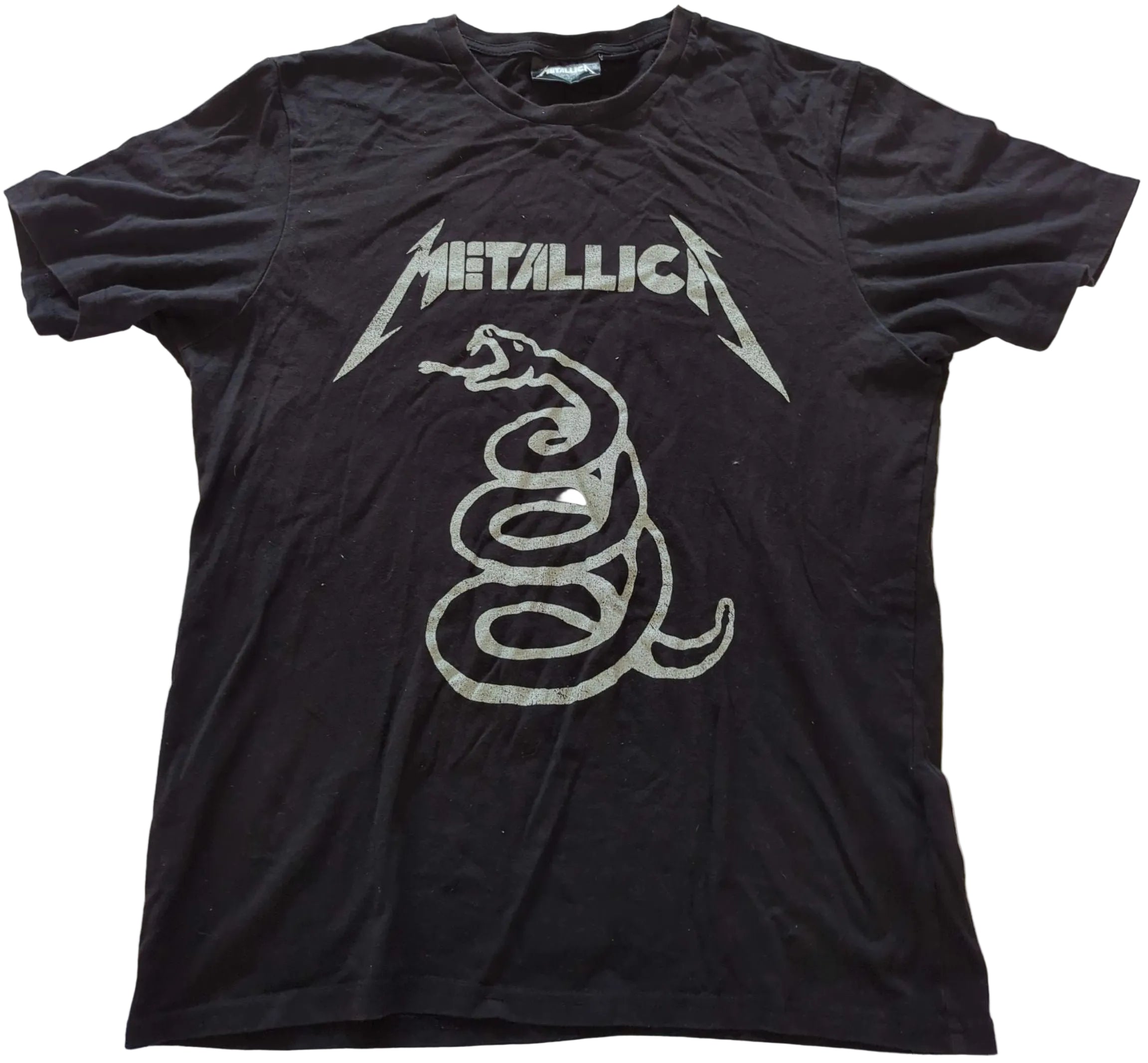 Metallica - Don't Tread On Me Black Album Vintage T-Shirt Black Size M