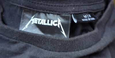 Metallica - Don't Tread On Me Black Album Vintage T-Shirt Black Size M