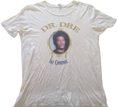 Dr Dre - The Chronic Vintage T-Shirt White Size L