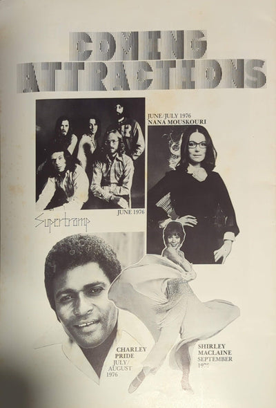 Perry Como - Australian Tour 1976 Original Concert Tour Program