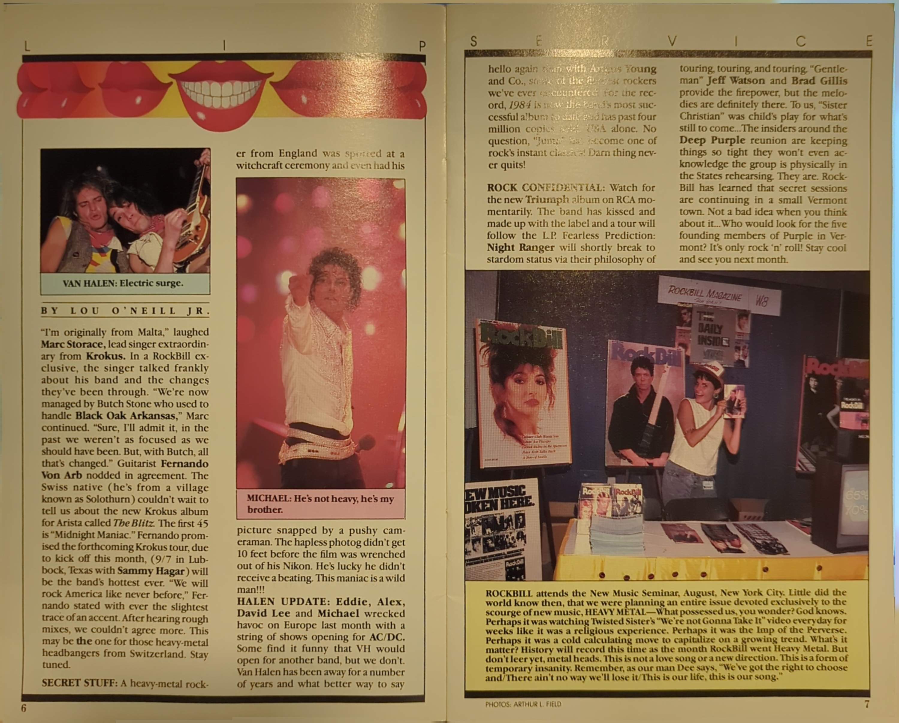 RockBill - Heavy Metal Special Issue (Twisted Sister) Magazine (Sep 1984)