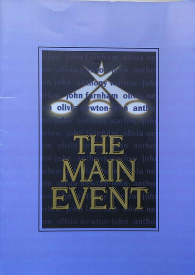 John Farnham, Olivia Newton-John & Anthony Warlow - The Main Event 1998 Original Concert Tour Program + 2 x Tickets