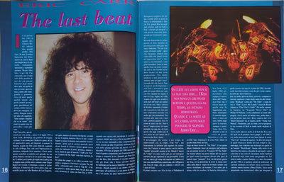 KISS - Eric Carr HIM Heavy Metal Magazine  #116 (Italian)