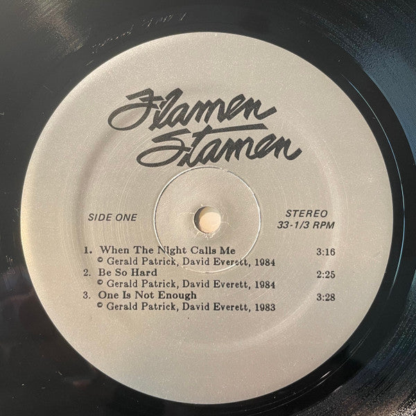 Flamen Stamen - Man On A Planet 12" Vinyl (Used)