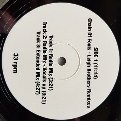 Jimmy Barnes - Chain Of Fools 12" Vinyl Single (Used)