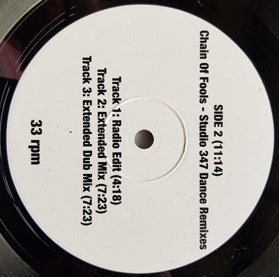 Jimmy Barnes - Chain Of Fools 12" Vinyl Single (Used)