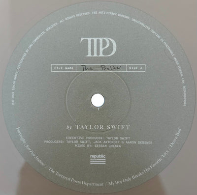Taylor Swift - The Tortured Poets Department Parchment Beige Coloured Vinyl 2LP (Used)