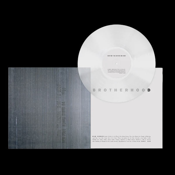 New Order - Brotherhood Crystal Clear Coloured Vinyl LP