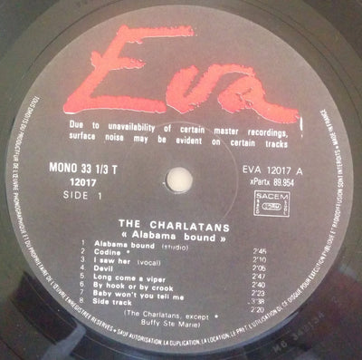 Charlatans - Alabama Bound Vinyl LP (Used)