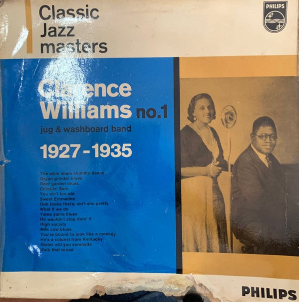 Clarence Williams - No. 1 1927-1935 (Jug & Washboard Band) Vinyl LP (Used)