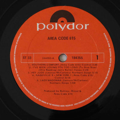 Area Code 615 - Area Code 615 Vinyl LP (Used)