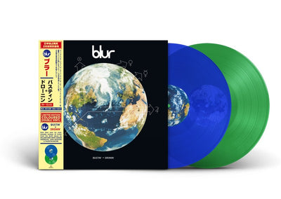 Blur - Bustin' + Dronin RSD2022 Blue & Green Coloured Vinyl 2LP
