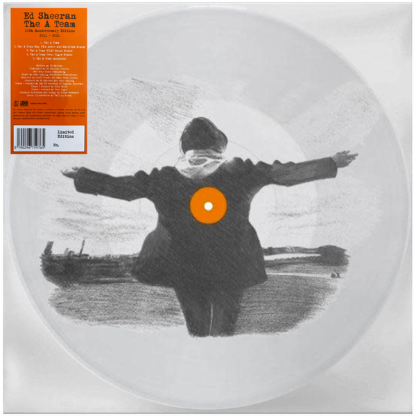 Ed Sheeran - The A-Team 10th Anniversary 12" Single Vinyl