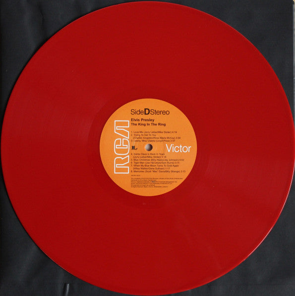 Elvis Presley – The King In The Ring RSD2018 Red Coloured 2LP Vinyl (Used)