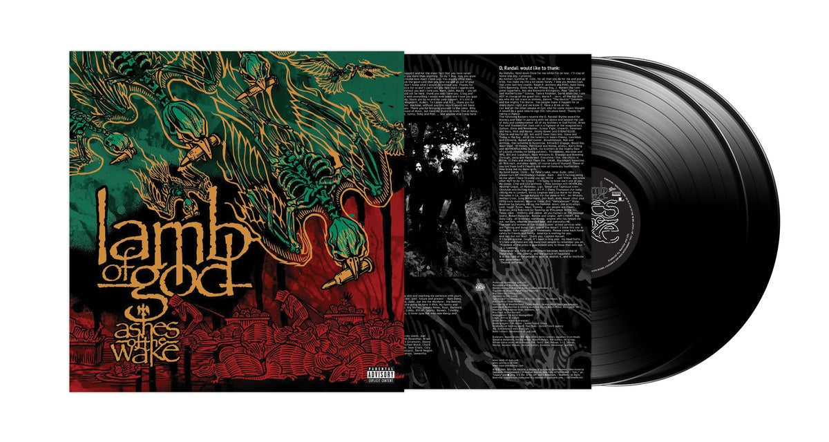 Lamb Of God - Ashes Of The Wake 15th Anniversary Vinyl 2LP
