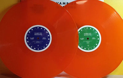 Vampire Weekend - Father Of The Bride Limited Edition Orange Coloured Vinyl 2LP (Used)