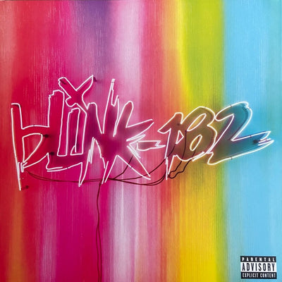 Blink-182 - Nine Limited Edition Magenta Neon Coloured Vinyl LP (Used)