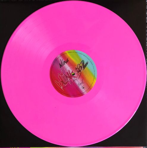 Blink-182 - Nine Limited Edition Magenta Neon Coloured Vinyl LP (Used)