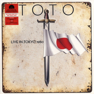 Toto - Live In Tokyo 1980 RSD2020 Red Coloured 12" EP/Vinyl Single
