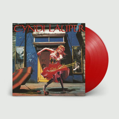Cyndi Lauper - She's So Unusual Red Coloured Vinyl LP