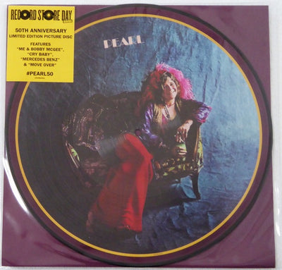 Janis Joplin - Pearl RSD2021 Picture Disc 12" EP/Vinyl Single