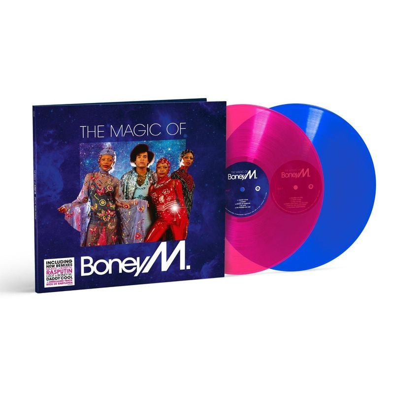 Boney M - The Magic Of Boney M. Magenta/Blue Coloured Vinyl 2LP