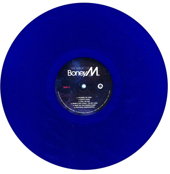 Boney M - The Magic Of Boney M. Magenta /Blue Coloured Vinyl 2LP (Used)