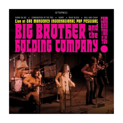Big Brother & The Holding Company (Ft. Janis Joplin) - Combination Of The Two: Live At The Monterey Psychedelic Coloured Vinyl LP