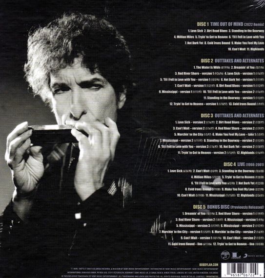 Bob Dylan – Fragments (Time Out Of Mind Sessions 1996-1997) The Bootleg Series Vol. 17 25th Anniversary 5CD Boxset Deluxe Ed