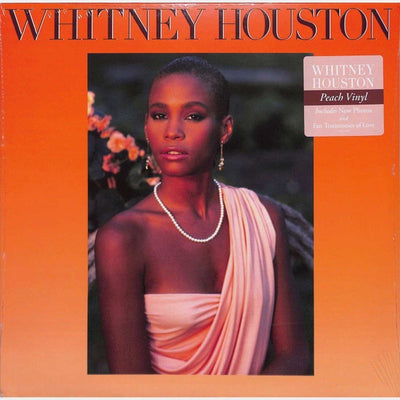 Whitney Houston - Whitney Houston Transparent Peach Coloured Vinyl LP (Used)